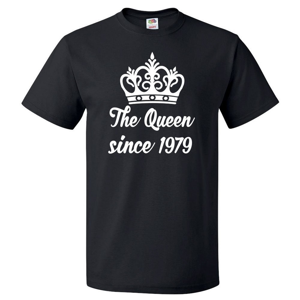 42nd Birthday Gift For 42 Year Old Queen Since 1979 T Shirt