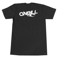 O’Neill COLDWATER CLASSIC Mens 2006 Surf T-Shirt Black Green White Small NEW