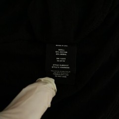 Helmut Lang T-shirt Size XL Black Short SleeveMens Crew Neck