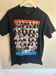 WWE Live Summer Tour 2018 Graphic Tee Black Medium