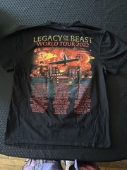IRON MAIDEN Tour Shirt Judas Priest Metallica Motorhead Megadeth Slayer Anthrax