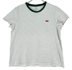 Levi’s Herren T-Shirt Rundhals Regular Fit Größe S Logo Kurzarm Baumwolle
