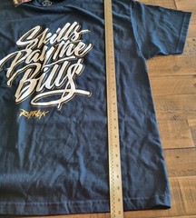 RUFNEK MENS T-SHIRT 2XL SKILLS PAYS THE BILL NEW WITH TAGS-