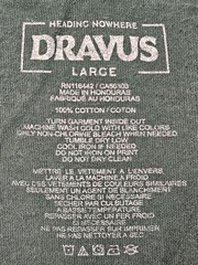 Dravus Shirt Mens Large Green North Cascades Parks Rec Duck Graphic Outdoors Tee