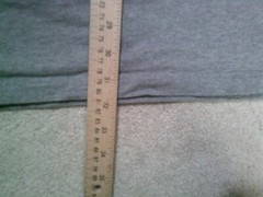Duluth Trading Co T Shirt Mens XL Extra Large Gray Measure Twice Cut Once