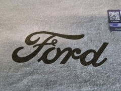 Ford Official License Roadtrip T-shirt ’77 Ford Bronco Size M Steel Blue