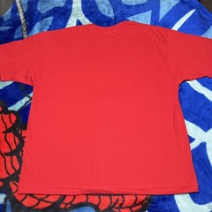 Vintage Hanes Her Way Made in the USA Red Blank Single Stitch T-Shirt Size XL