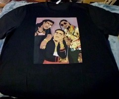 Migos Rap Tee T Shirt Animated Style Men’s Size 2XL Black EXCELLENT CONDITION