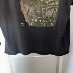 Vintage Rush Shirt Mens XL XG Black Test For Echo 1996-97 Tour Band Tee Rock