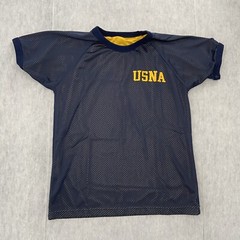 VINTAGE USNA Jersey Adult Medium Champion Naval Academy Reversible Mesh Shirt M