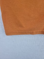 Denton Texas Cowboy Church Logo Orange Distressed T-shirt Mens Large