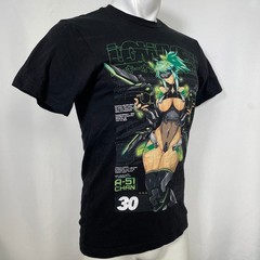 LOWKEY! Geeks Issue NO. 30 Area-51 Chan: Valkyrie Black T-Shirt Men’s SMALL