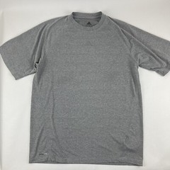 Adidas Tshirt Mens XL Gray Crew Neck Climate Short Sleeve