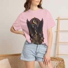 Gothic Espresso Raven T-Shirt Graphic
