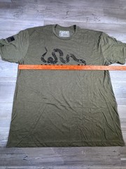 Black Rifle Coffee Or Die T Shirt Military Green Mens Size XXL New America