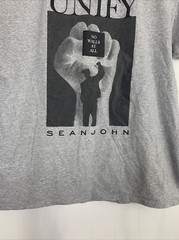 Sean John UNIFY “No Walls At All” T-shirt color Grey size Mens Large