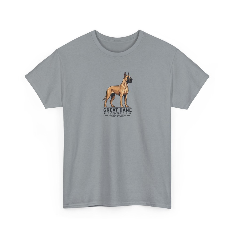 Great Dane Gentle Giant Graphic Tee | Majestic Dog Breed Lover Gift