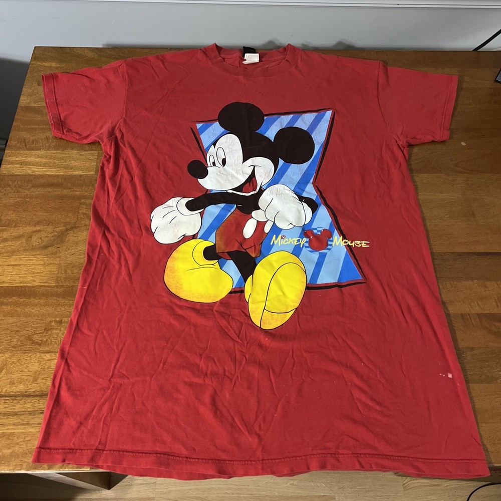 Mickey Mouse T-Shirt Adult Oversized Sleep Shirt One Size Fits Most Vintage