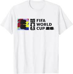 FIFA World CUP26 FIFA Host Country Trophy Color T-Shirt
