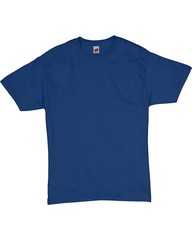 4 Pack Hanes 5280 Royal Mens Short Sleeve ComfortSoft Cotton T-Shirt XL