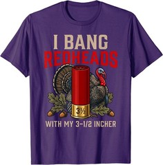 I Bang Redheads Turkey Hunting Gobbler Hunting Outdoorsman T-Shirt