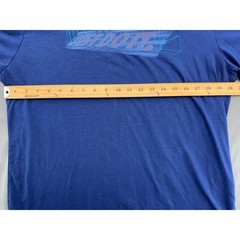 Nike DRI FIT TShirt Mens Large Blue Just Do It Tee Graphic Athletic Top