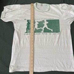 Vintage 1981 First Class Five Road Race T Shirt Russell Athletic USA Medium