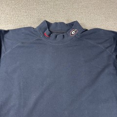 Nike Georgia Bulldogs Collar Logo T-shirt Black Men’s Size XXL
