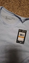 Under Armour LIGHT BLUE Mens Size Small UA Loose Short Sleeve T-Shirt NWT