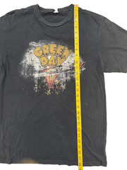Vintage 90s Green Day TShirt Mens M Pre Dookie Album Rock Band Tee Grunge Y2K