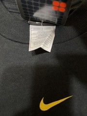 Y2K Nike Lance Armstrong Crewneck Black Swoosh Good And Great Days Men’s LG