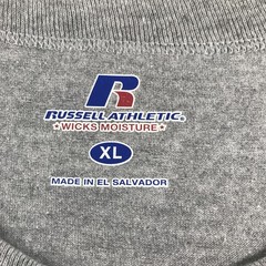 Russell Athletic Shirt Mens XL Heather Gray Workout Sleeveless Tank Top