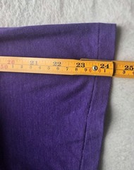 Vintage 90s Taco Bell T Shirt Adult Large Purple Geometric Graphic Retro 22×25
