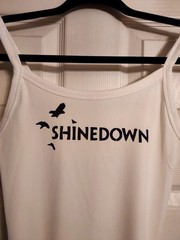 ShineDown Cropped tank top Shinedown Crop Top Shinedown Tank Top Shirt Xxs-2xl