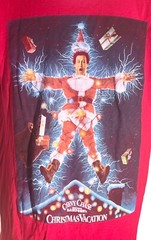 NATIONAL LAMPOONS CHRISTMAS VACATION Short Sleeve T-Shirt Red Medium