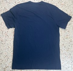 Maison Kitsune Men’s Red White & Blue Fox Pattern Short Sleeve T-Shirt Size L