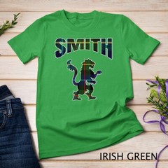 Smith Clan Kilt Tartan T-Shirt Lion Namesake Scottish gift Unisex T-shirt