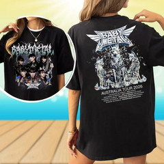 Babymetal World Tour 2026 Australia With Tour Dates TShirt