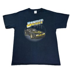 Vintage Black Large Smokey & The Bandit T-Shirt Snowman by Big Rig Tees