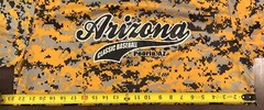 Badger Sport Arizona Classic Baseball Peoria AZ Camo Jersey Shirt XL