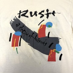 Vintage 1990 Rush A Show of Hands Concert Tour T-Shirt (See Description)