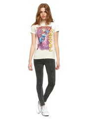 MARVEL GIRLS CAPTAIN MARVEL COMIC FLIGHT T-SHIRT TEE (XS, S, M, L XL, 2X, 3X)