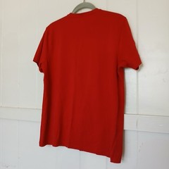 Honda × GU T-Shirt I Love Driving HONDA Men’s Medium Red Graphic Logo Spell Out