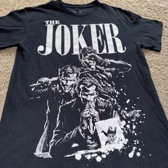 CVLA x Batman The Joker Evil Clown Horror Halloween Comics Movie T Shirt Mens M