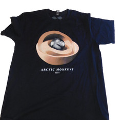AS COLOR ARCTIC MONKEYS 2022 Concert T-Shirt Graphic Black Medium Unisex NWOT