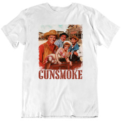 Gunsmoke American Tv Show Retro T Shirt Tee Gift New