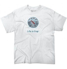 Life is Crap Freezing Temperatures Winter Womens or Mens Crewneck T Shirt Tee
