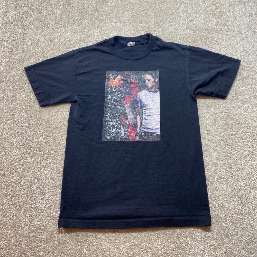 Alstyle Apparel Shirt Mens Small Black Twilight Short Sleeve Edward vs Jacob
