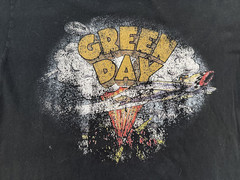 Vintage 90s Green Day TShirt Mens M Pre Dookie Album Rock Band Tee Grunge Y2K