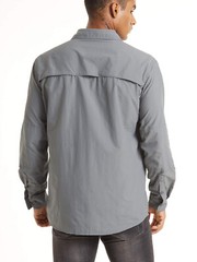 UPF 50+ Mens Quick Dry UV Protection Shirts Long Sleeve Hiking Fishing Work Tops
